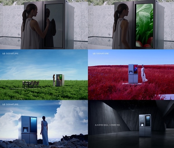 LG전자, ‘LG 시그니처 냉장고’ 신규 TV 광고를 공개했다.(사진=LG전자)