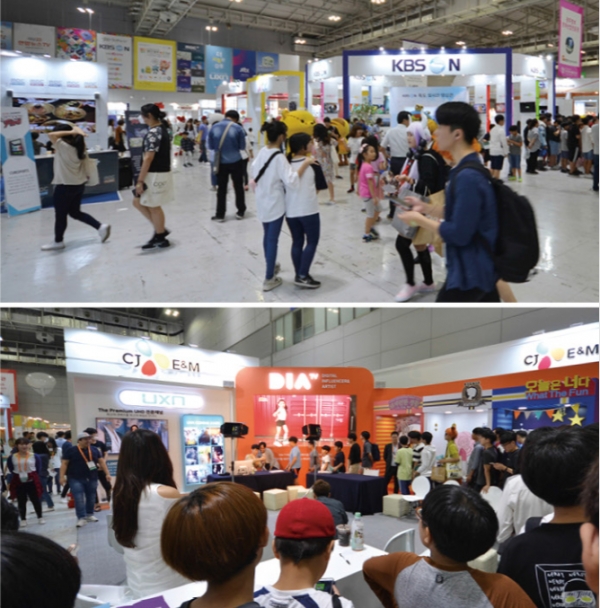 광주에서 열리는 Ace Fair 전경 (사진=한국케이블TV협회)