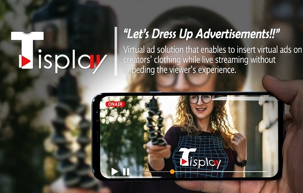 개인 방송 크리에이터를 위한 가상광고 서비스 '티스플레이'(사진=삼성전자)