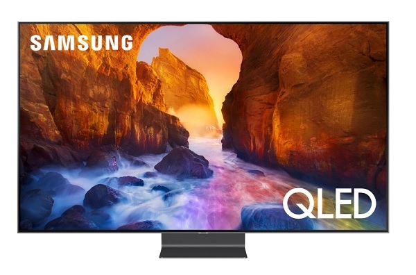 삼성전자의 2019년형 QLED TV가(제품명: Q90R) 해외 주요 매체로부터 혁신적인 화질을 갖춘 '최고의 TV'라는 호평을 연이어 받고 있다.(사진=삼성전자)