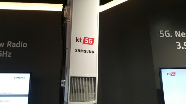 KT 5G 이노베이션센터에 설치된 5G 장비