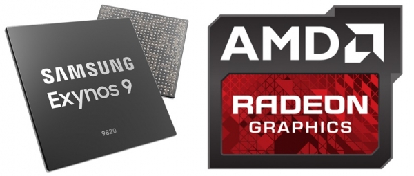 삼성전자의 모바일용 AP 엑시노스와 AMD의 라데온 GPU