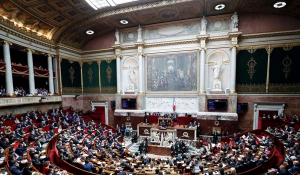 프랑스 의회. 프랑스 상원은 글로벌 IT기업에 디지털세를 부과하는 법안을 통과시켰다. (사진=AP뉴스)