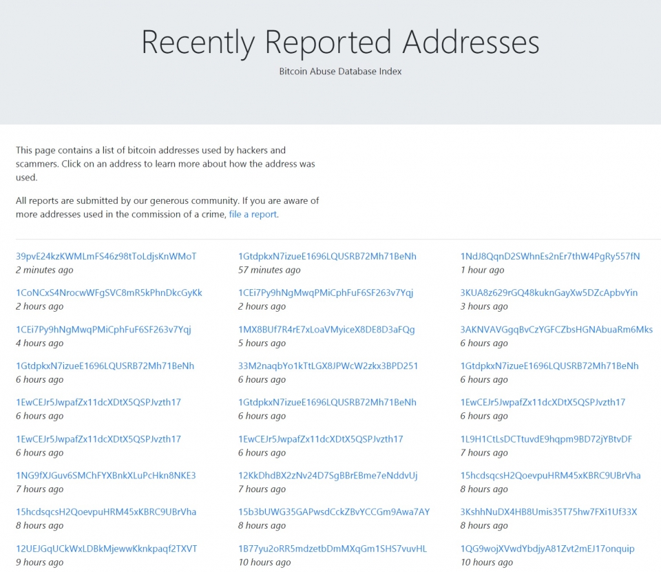 사기 이용 비트코인 주소 매주 900건씩 적발” < 크립토 < 기사본문 - 디지털투데이 (DigitalToday)
