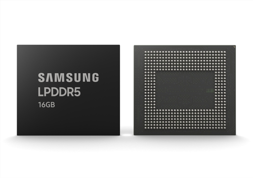 삼성전자 16GB LPDDR5 모바일 D램삼성전자는 스마트폰으로도 게이밍PC 이상의 성능을 체감할 수 있도록 하는 초고성능 '16기가바이트(GB) LPDDR5(Low Power Double Data Rate 5) 모바일 D램'을 세계 최초로 양산한다고 25일 밝혔다.