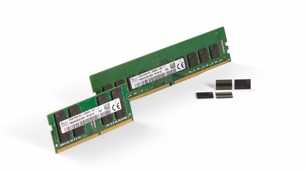 SK하이닉스가 개발한 10나노급(1z) DDR4 DRAM