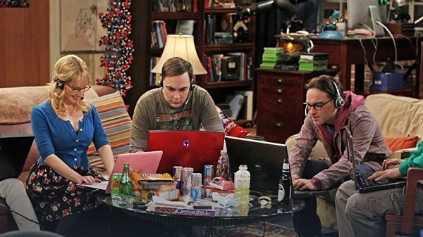 IT 개발자를 주인공으로 한 미국 CBS 시트콤 'The Big Bang Theory'의 한 장면