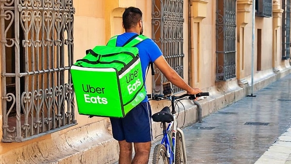 자전거를 이용한 우버 이츠(Uber Eats) 서비스 /사진=pxfue.com