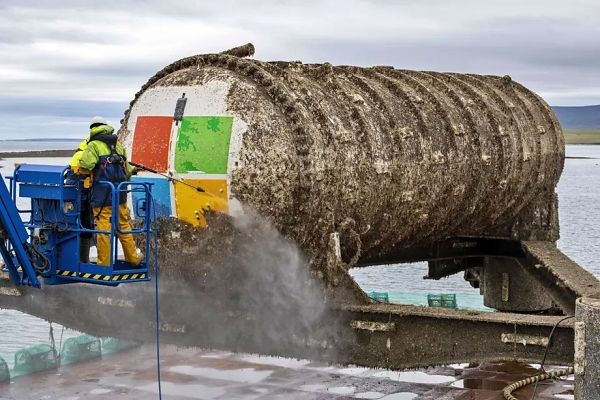 MS 수중 데이터 센터 [사진: 마이크로소프트]