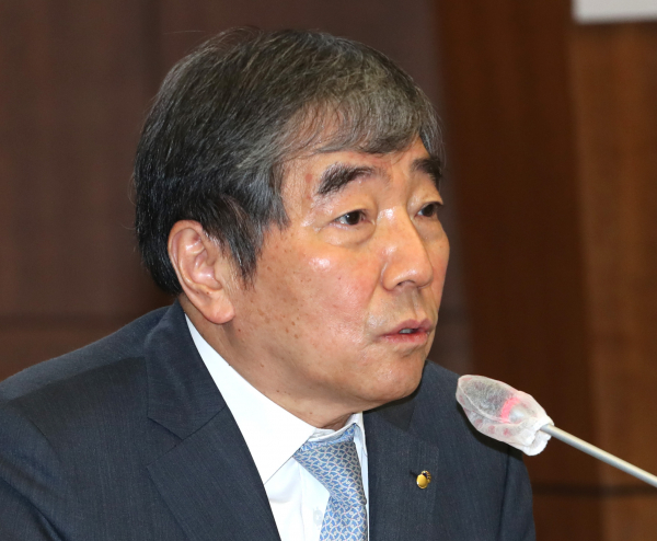 윤석헌 금융감독원장.