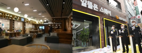 (왼쪽부터) 하나은행 '컬처뱅크', '알뜰폰스퀘어' (사진: 각 사)