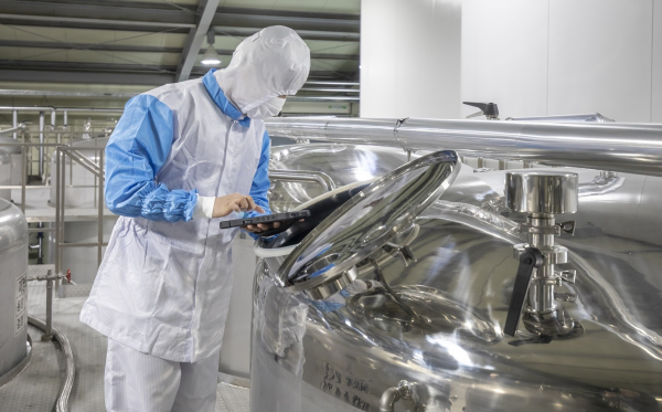 CJ올리브네트웍스가 구축한 화요 스마트팩토리 전경. [사진: CJ올리브네트웍스]