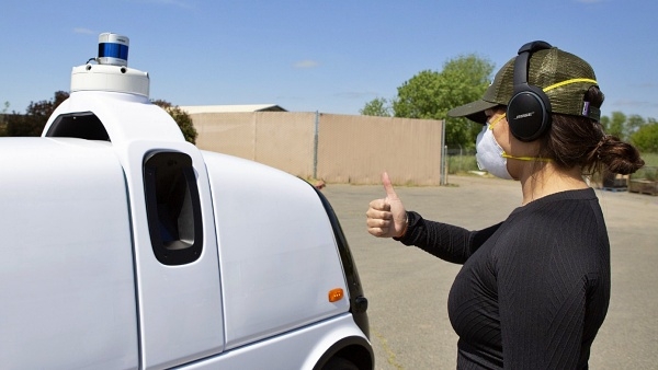 뉴로(Nuro) R2 무인 자율주행차량 /사진=뉴로