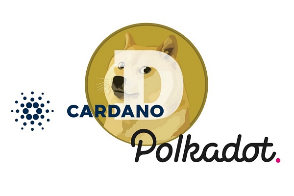 도지코인, 카르다노, 폴카닷