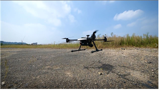 도심 순찰 드론