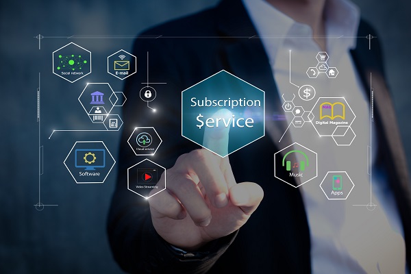 서브스크립션 모델이 확산되고 있다는 것도 디지털 트랜스포메이션 ㅇ 일어나는 눈에 띄는 변화다.