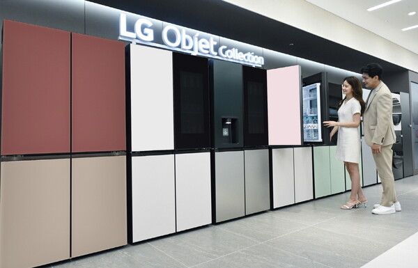 LG 오브제컬렉션 상냉장 하냉동 냉장고 풀라인업[사진: LG전자]