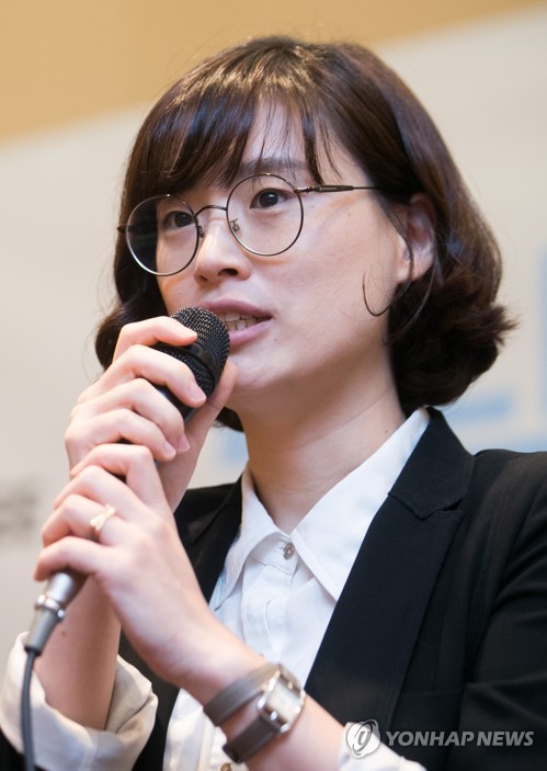 Kim Yu-jin, the new CEO of Able CNC (Photo Yonhap News)