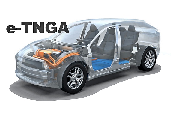 토요타 e-TNGA 전기차 플랫폼 개념도 [사진: 토요타]