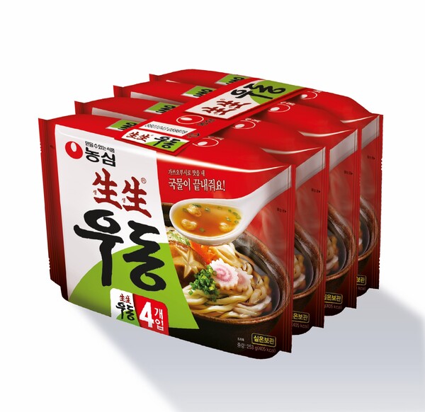 Simplified packaging of Nongshim Fresh Udon [Photo: Nongshim]