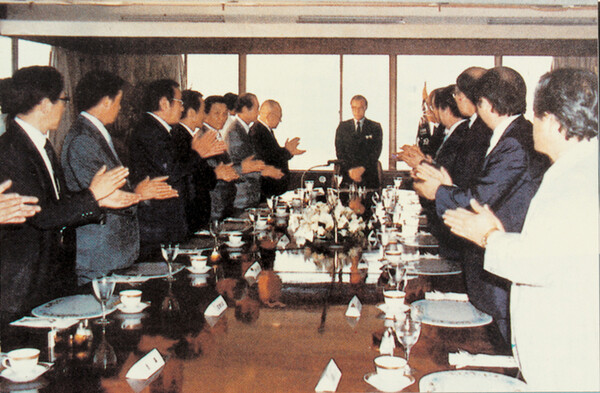 1981년 8월 1일 취임하는 김승연 회장