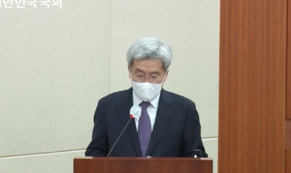 고승범 금융위원회 후보자. [사진: 국회 인터넷의사중계시스템]