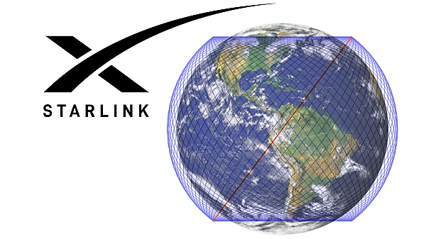 스타링크(StarLink) 프로젝트 [사진: 스페이스X]