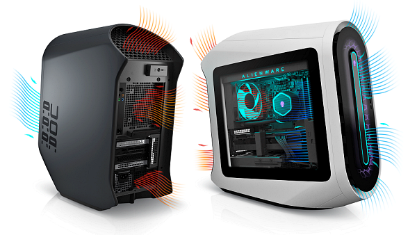 에일리언웨어 오로라의 냉각 및 발열 관리 시스템 [사진: 델]