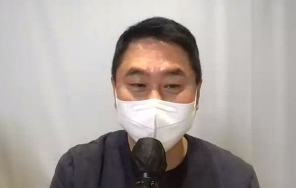 이석우 두나무 대표. [사진: 세컨블록 기자간담회] 