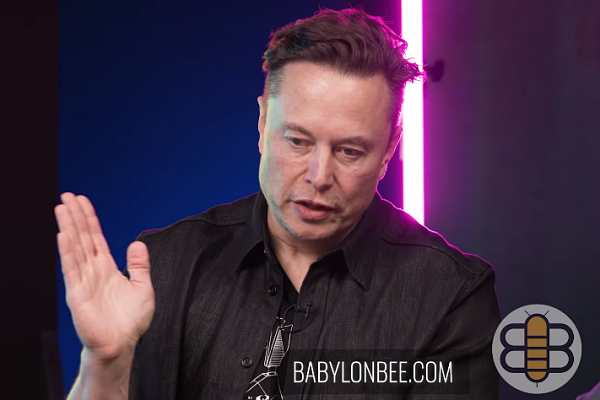 '더 바빌론 비'와 인터뷰 중인 일론 머스크 테슬라 CEO [사진: 유튜브 갈무리]