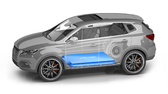 CATL의 전기차용 배터리 시스템 [사진: CATL]