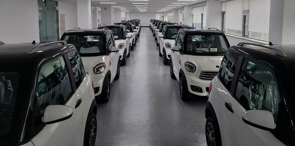 마이브가 초소형 전기차 출고를 시작한다. [사진: 마이브]