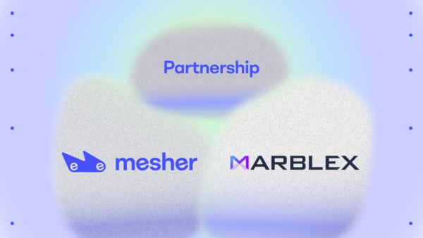 메셔가 넷마블의 블록체인 전문 자회사 마브렉스와 업무협약을 체결했다. [사진: 메셔]