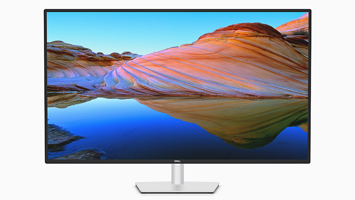 대각선 107.95cm (42.51인치) 대형 IPS 디스플레이를 갖춘 U4323QE 모니터 [사진: 델]