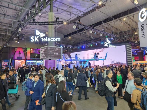  MWC 2023 사피온 부스 전경 [사진: 사피온]