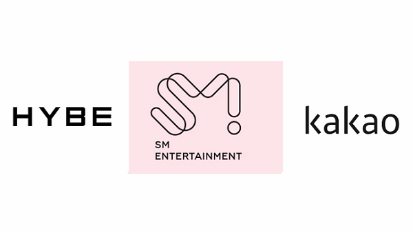 하이브와 카카오의 SM엔터 인수전이 타결되는 국면에 접어들었다 [사진: 각 사]