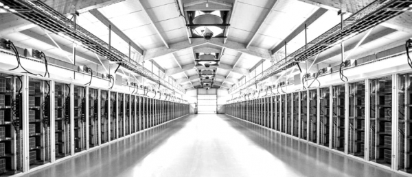 비트퓨리가 운영하는 비트코인 채굴 데이터센터.