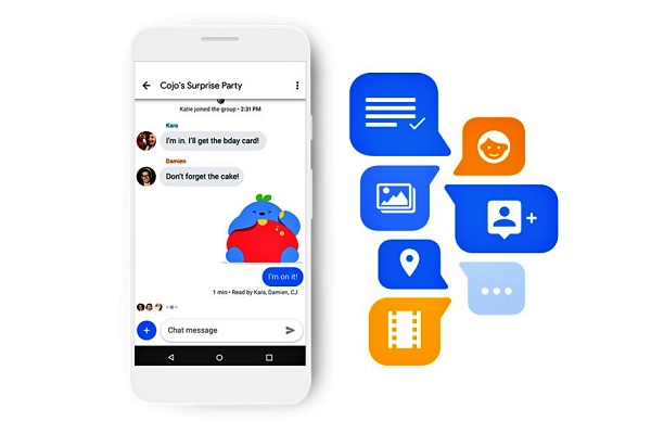 리치 커뮤니케이션 스위트(RCS) [사진: 구글]