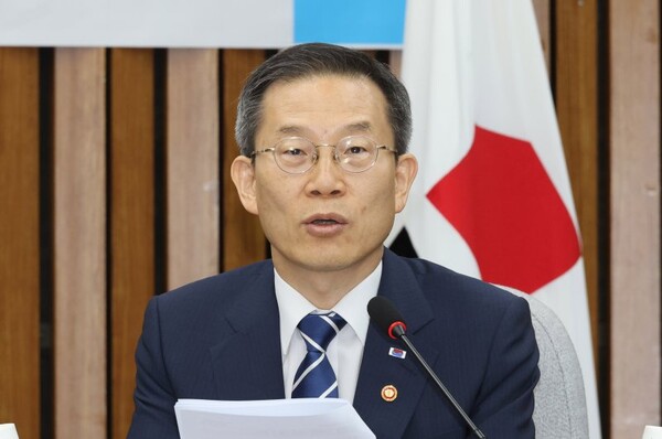 이종호 과학기술정보통신부 장관이 7일 오전 서울 여의도 국회에서 열린 국민의힘 우리바다 지키기 검증 TF 확대회의에서 발언하고 있다 [사진 : 연합뉴스]