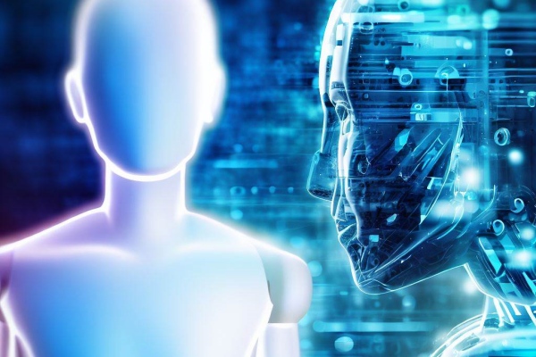 인간과 AI [사진: DALL-E]