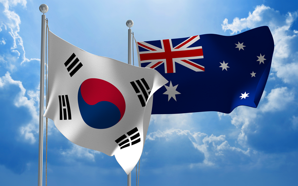 한국과 호주 [사진: 셔터스톡]