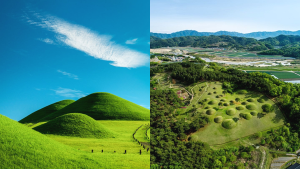 유네스코 세계유산에 등록된 가야고분군 [사진: 문화제청]