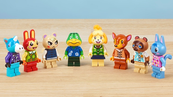 레고 동물의 숲 시리즈 미니피겨 [사진: 레고]