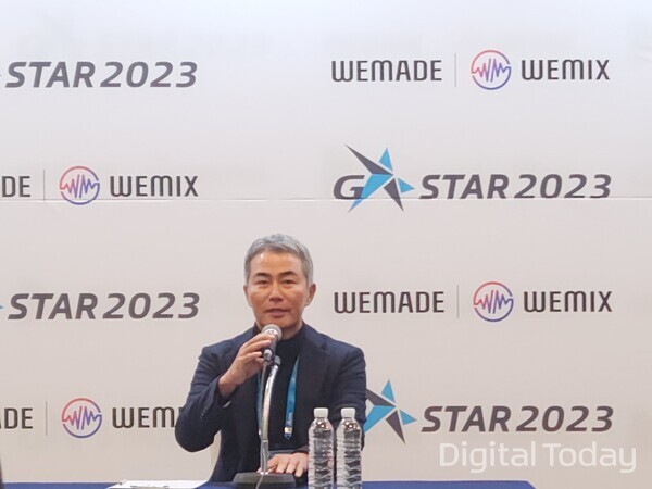 Jang Hyun Guk, CEO da Wemade [사진:최지연 기자]