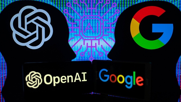구글 vs. 오픈AI [사진: 셔터스톡]