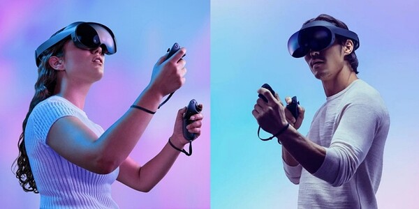 메타 퀘스트 프로 VR 헤드셋 착용 사례 [사진: 메타]