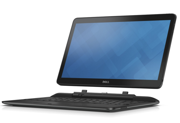 델이 공개한 래티튜드 7350 디태처블 투인원 태블릿. [사진 : Dell]