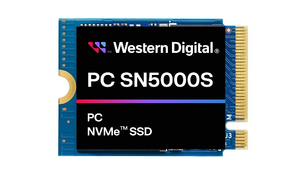 웨스턴디지털 PC SN5000S NVMeTM SSD [사진: 웨스턴디지털]