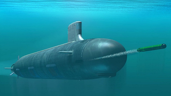 호주에 제공될 버지니아급 핵추진 잠수함 [사진: 위키미디어]