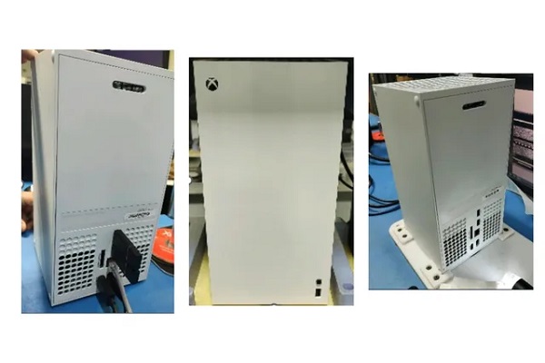 디스크 드라이브가 없는 흰색 버전의 엑스박스 시리즈 X 콘솔 [사진: 엑스퓨터(Exputer)]
